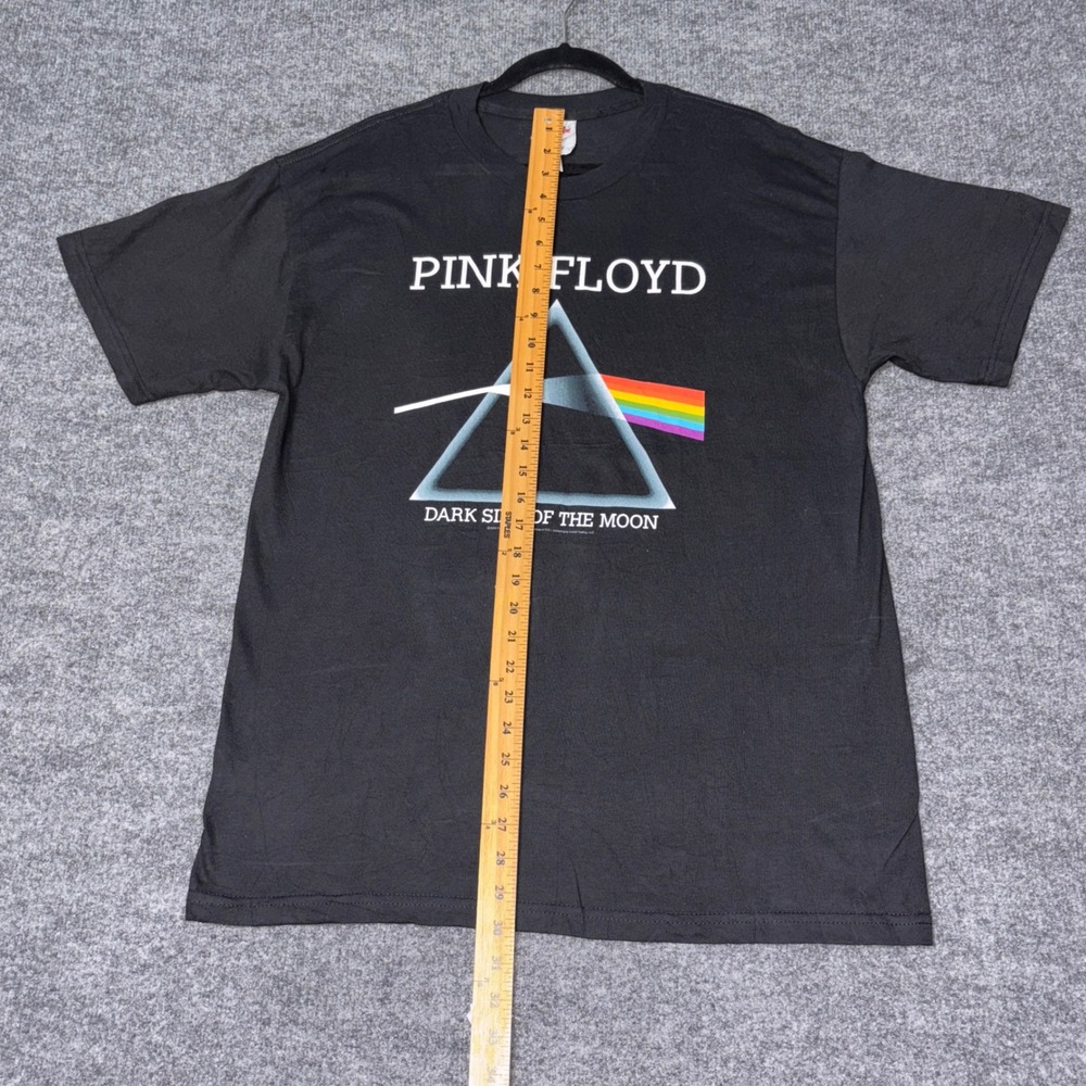 Pink Floyd Dark Side Of The Moon T-Shirt Mens Large Black Alstyle Band Tee 2006 - Picture 9 of 10